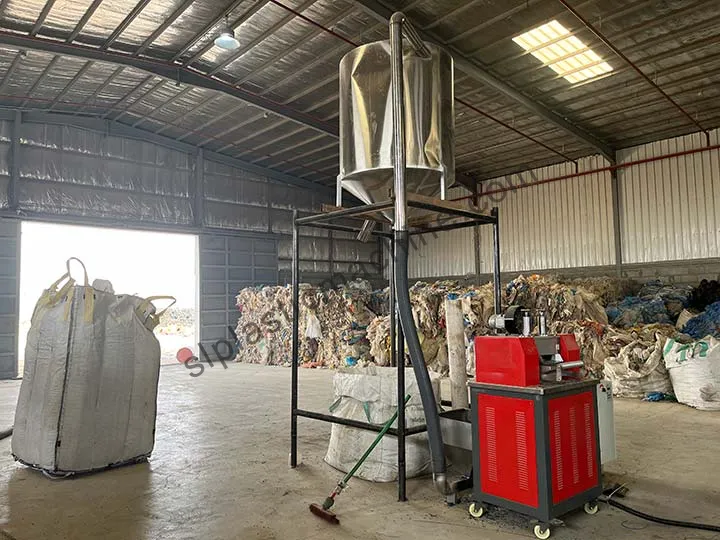 HDPE granulating plant in Saudi Arabia