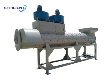 PET bottle label removing machine