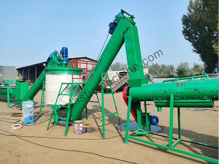 PET bottle recycling machine