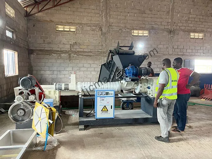 Plastic film granulator machine in Nigeria