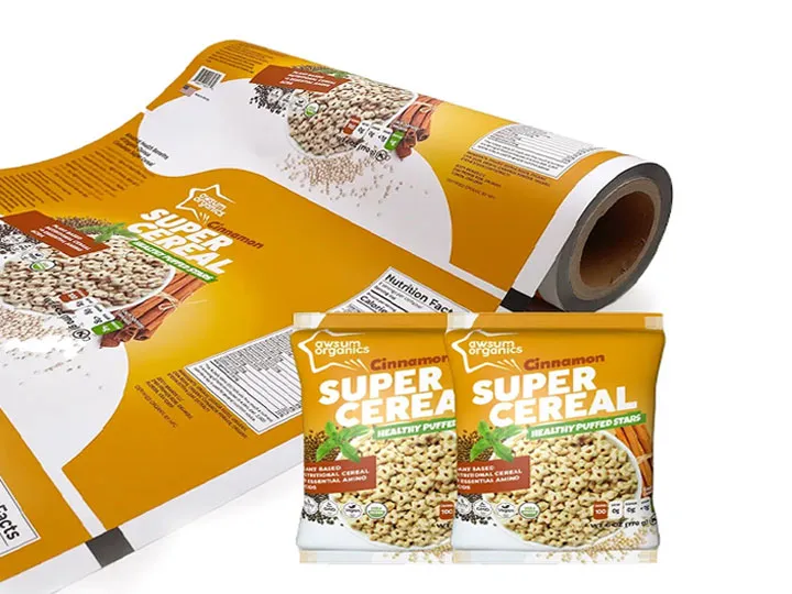 laminated food packaging