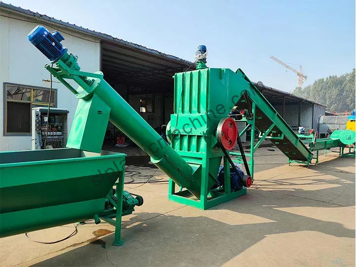 plastic bottle recycling machine