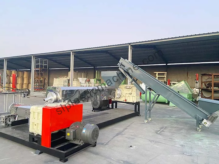 plastic pelletizing line