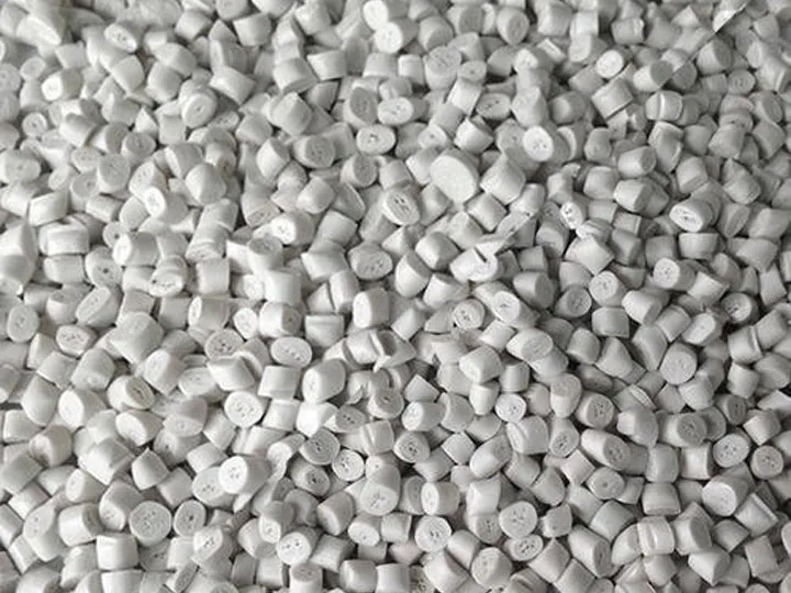 recycled HDPE granules