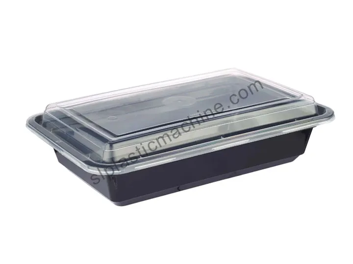 rigid plastic food container