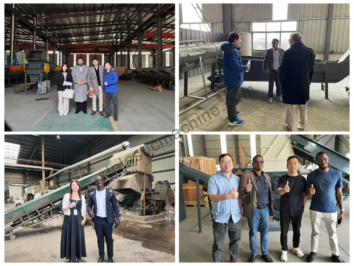 platic recycling equipment factory