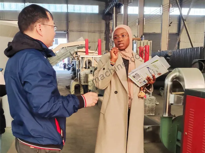 our client from Guinea visited EFFIEIENT Machinery plant