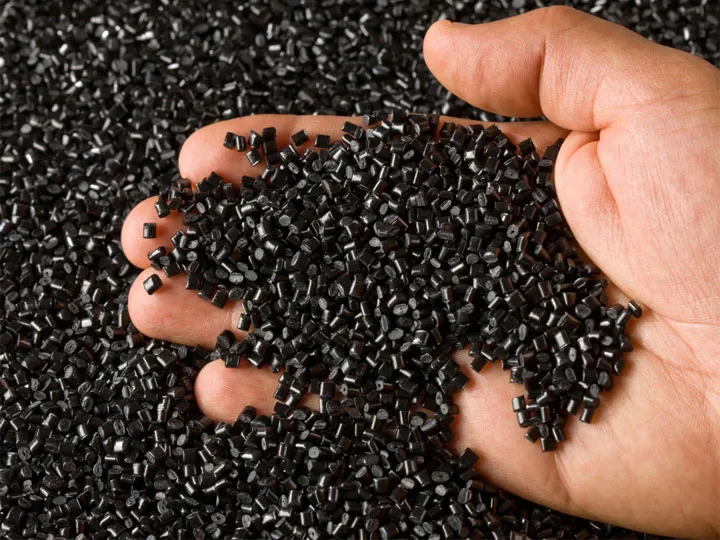 recycled plastic pellets with high quality