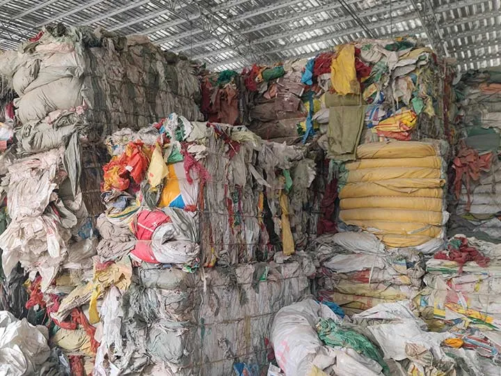 waste plastic films